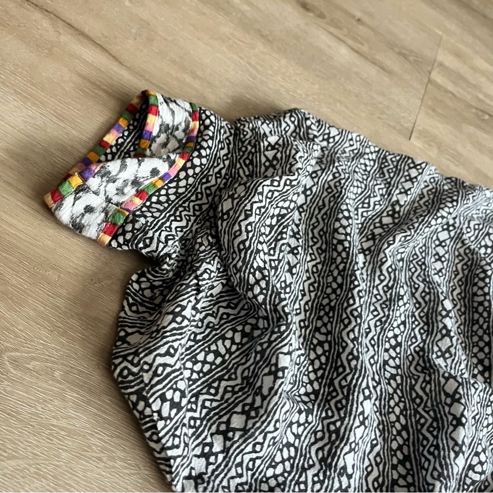 Free People FP One Mix Print Tunic Boho Small - Picture 5 of 8